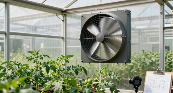 greenhouse exhaust fan sizing