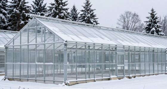 heavy duty snow load greenhouses