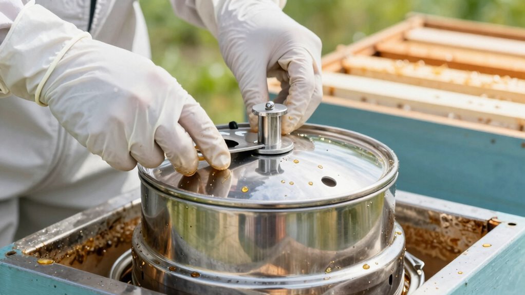 honey contamination detection and removal