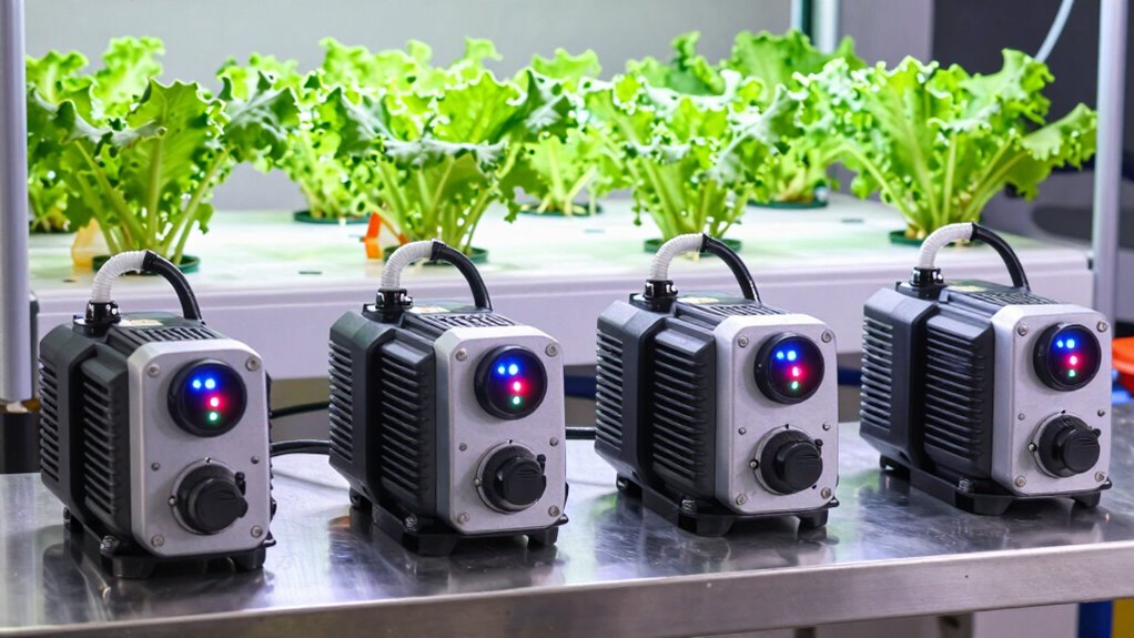 hydroponic air pump selection