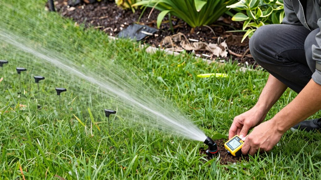 identify and fix irrigation leaks