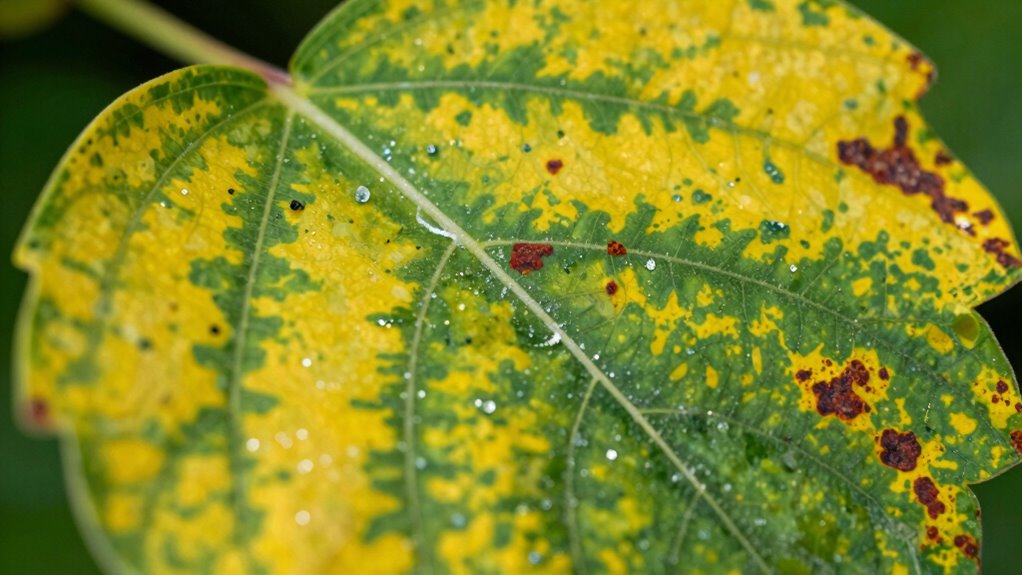 identify water versus disease