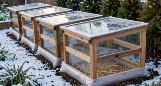 insulate and orient cold frames