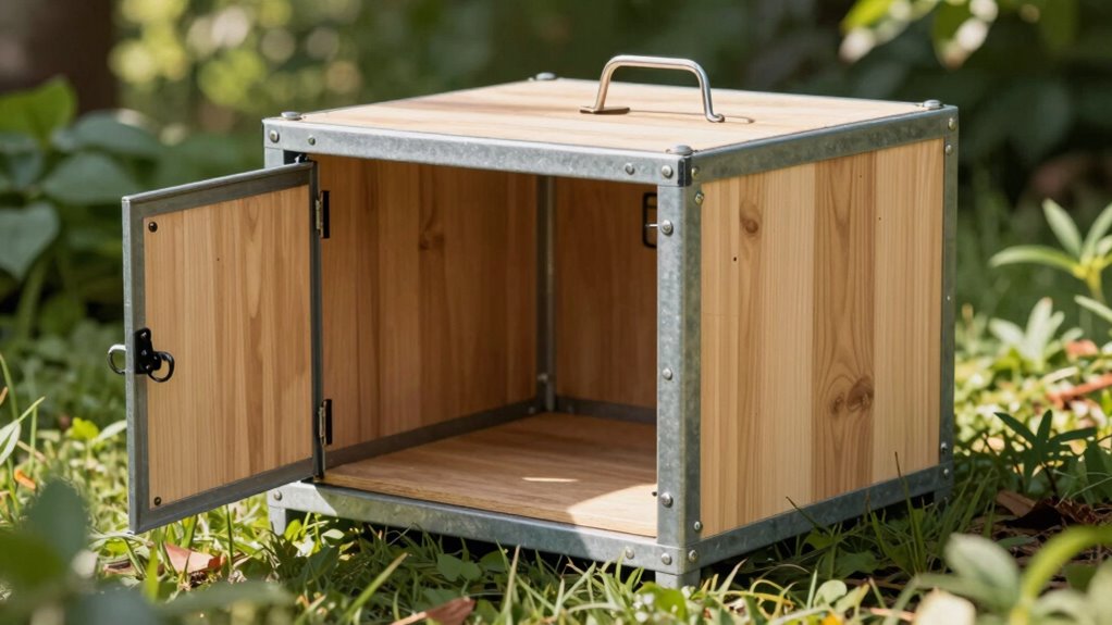 large durable safe trap