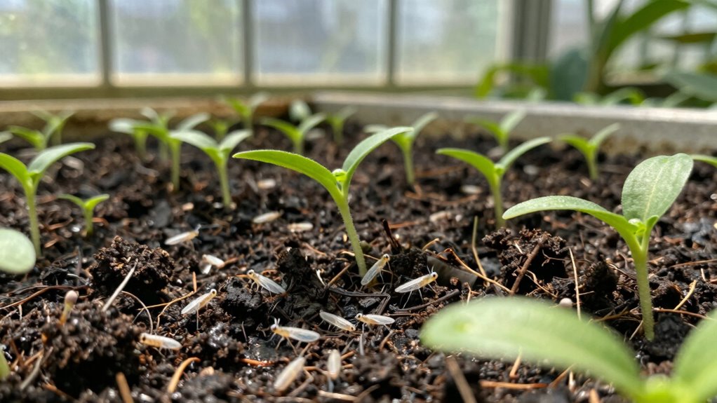 larvae feed on roots