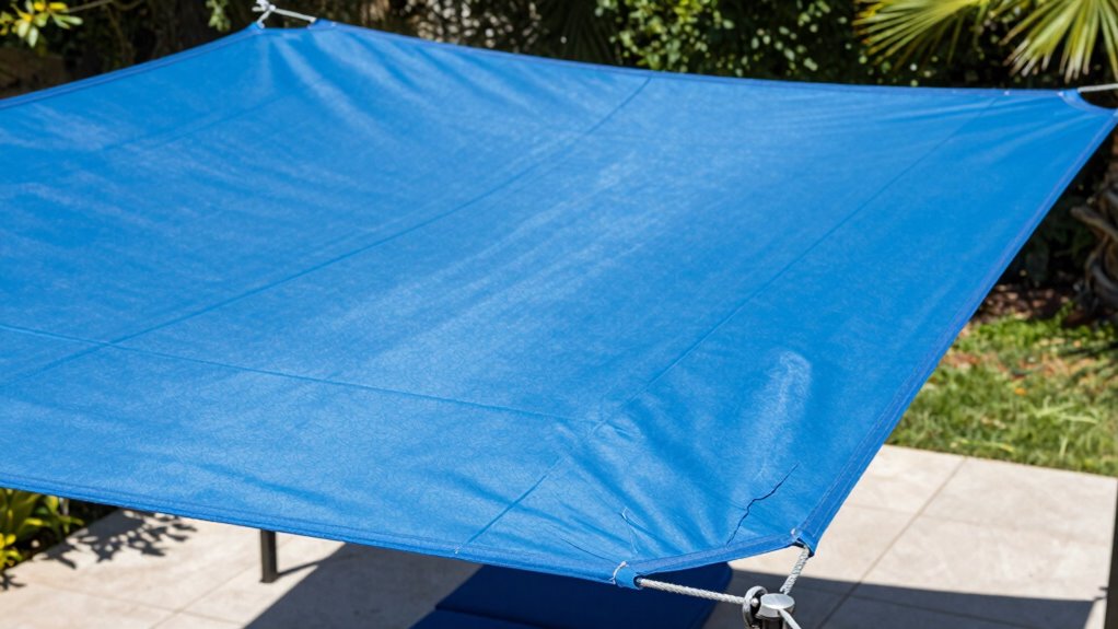 maintain shade sail regularly