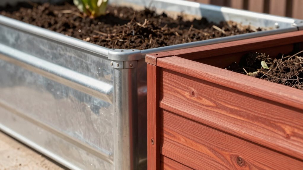 metal beds warm soil faster