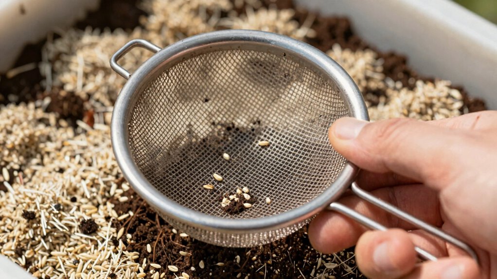 optimal seed starting soil mesh