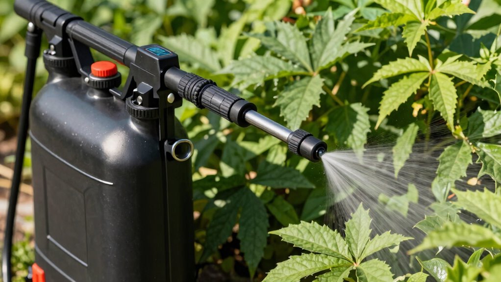 optimize pressure spray pattern