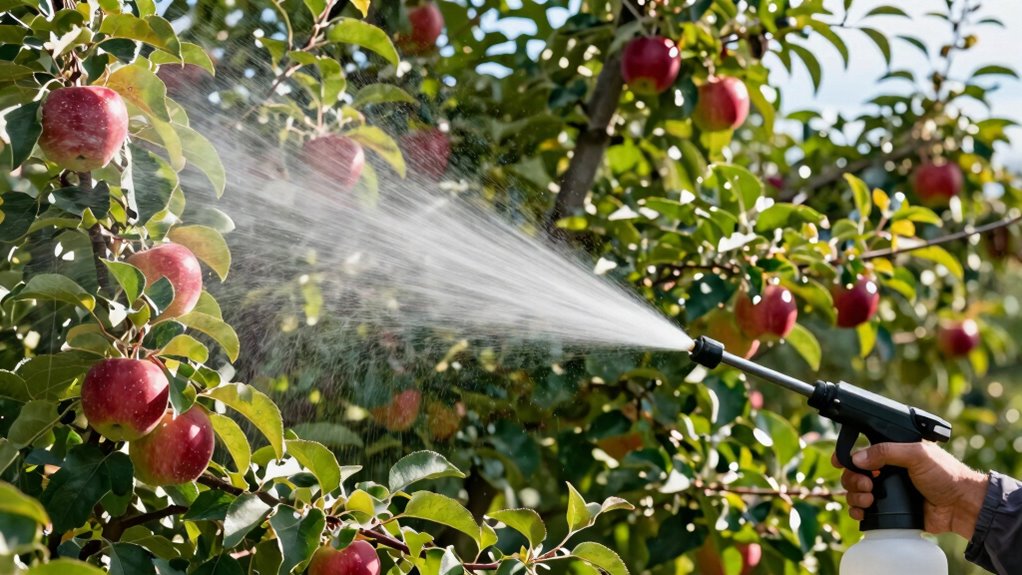 optimize spray pressure and volume