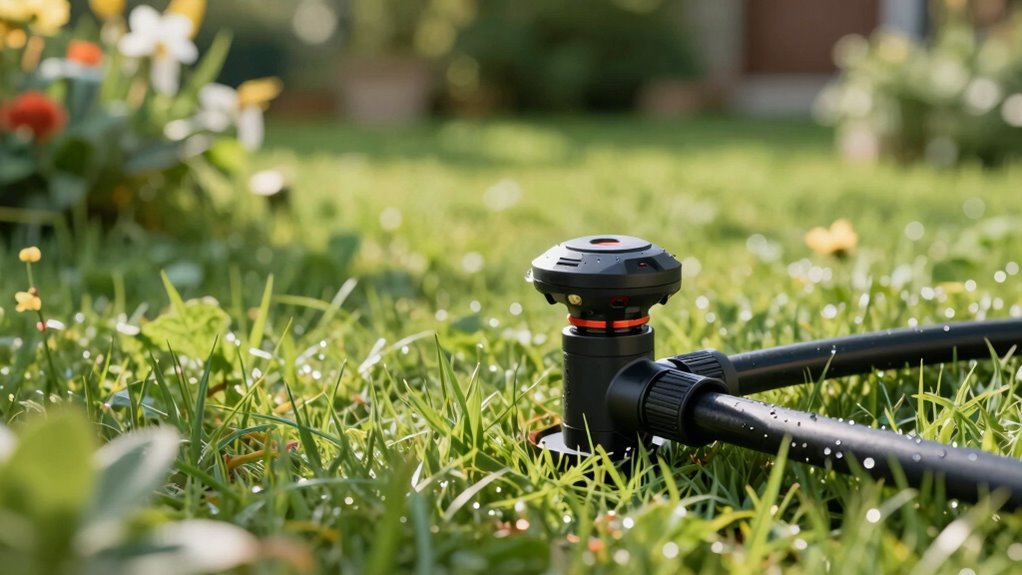 outdoor irrigation leak detection