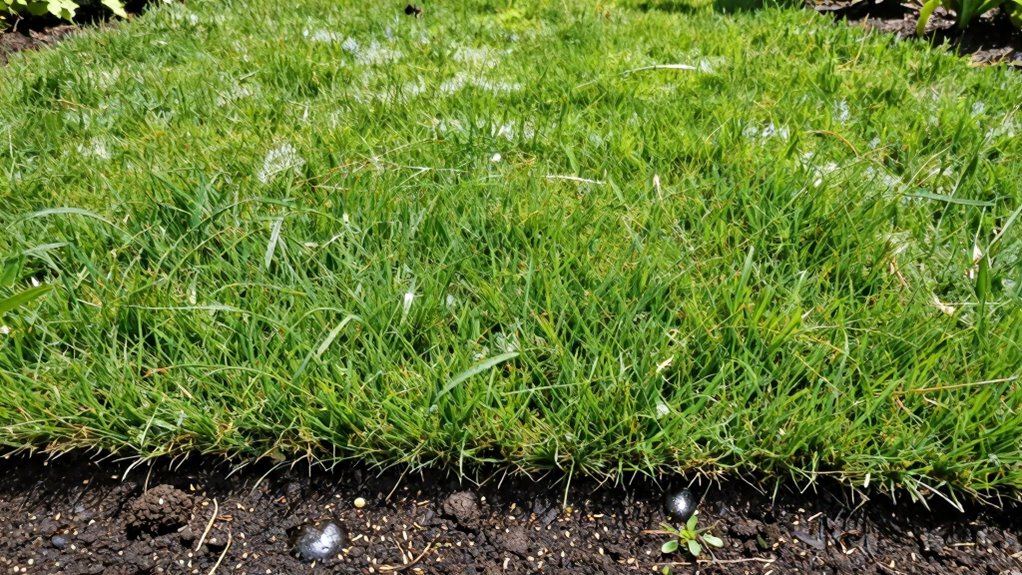 overseeding weeds germination watering
