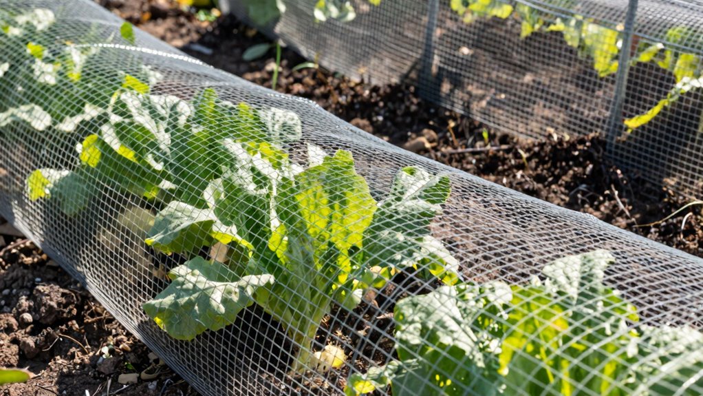 physical barrier prevents pest damage