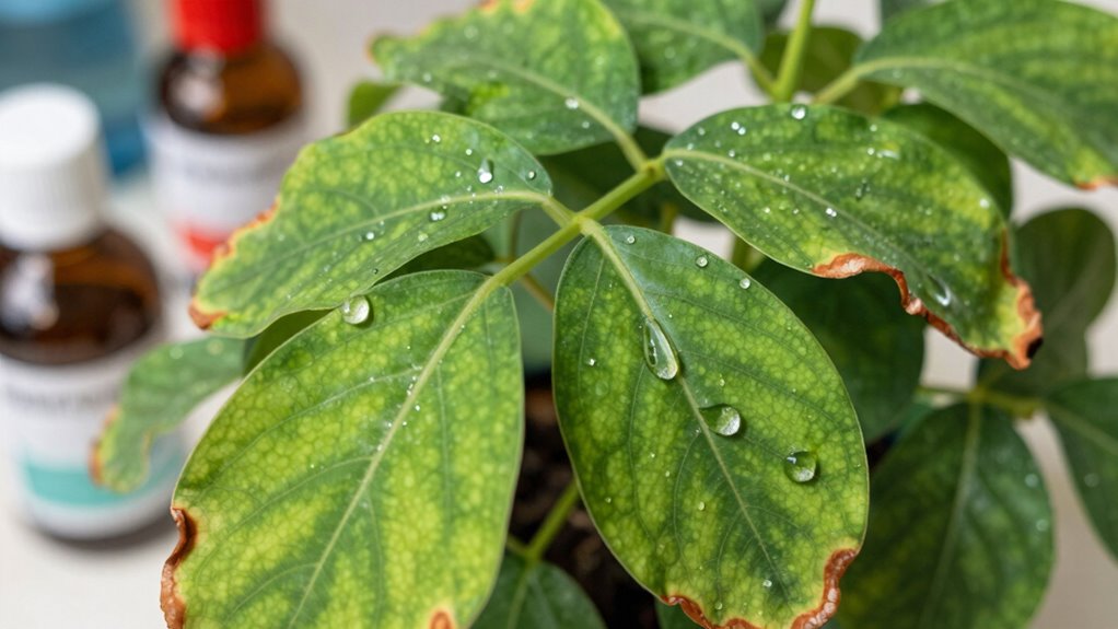 plant stress from additive overuse