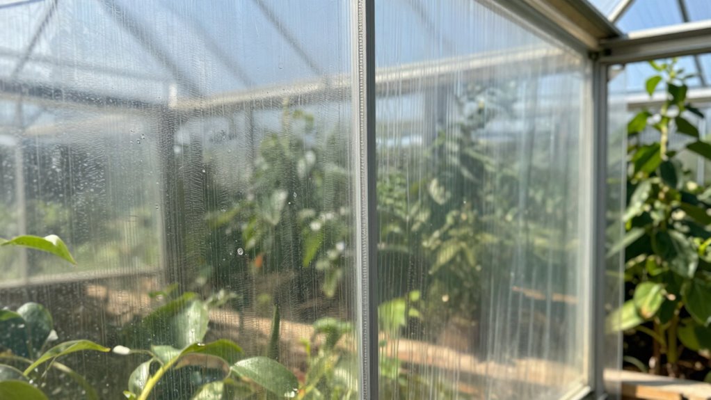 polycarbonate outlasts poly film