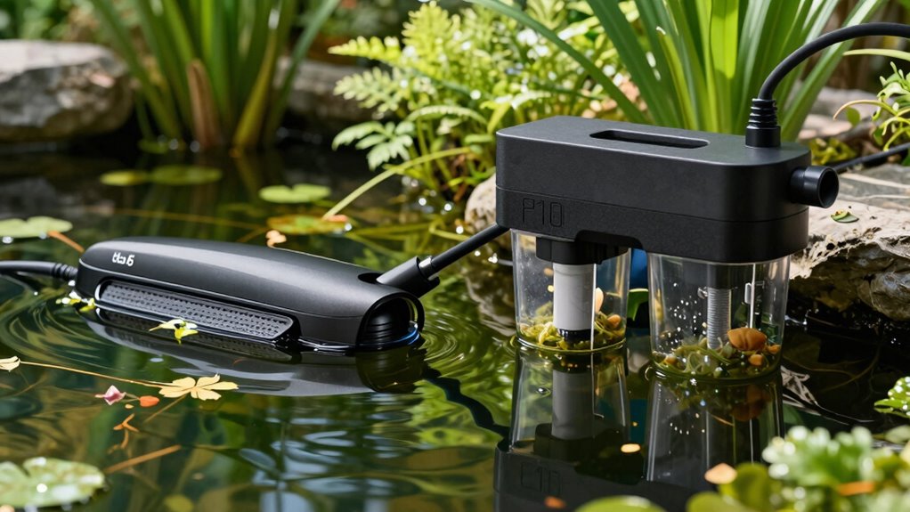 pond size efficiency durability