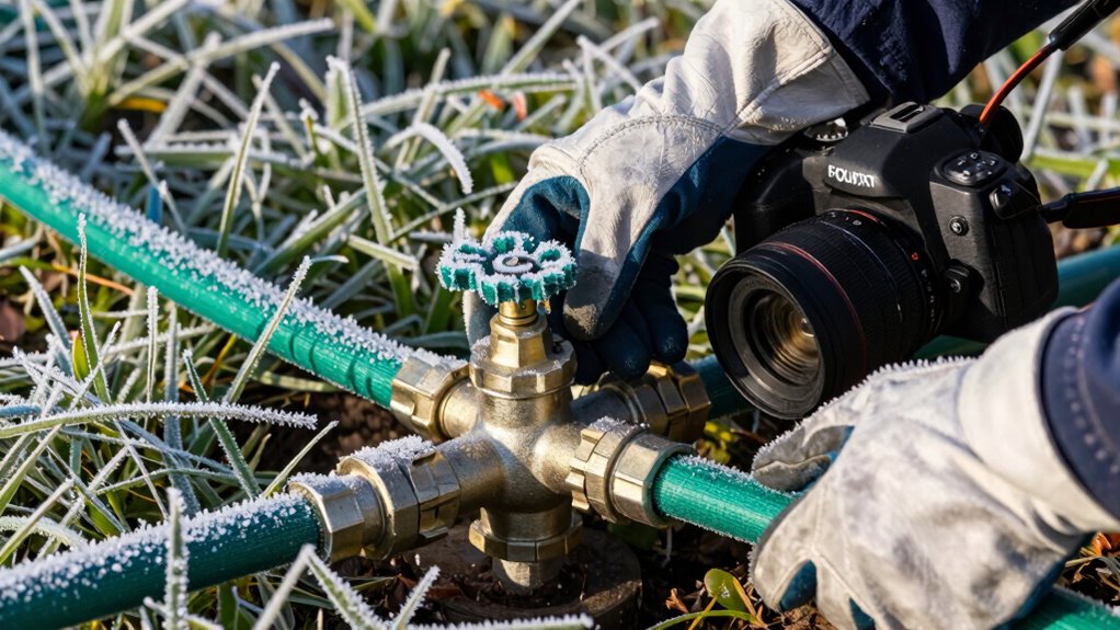 prepare drain inspect maintain