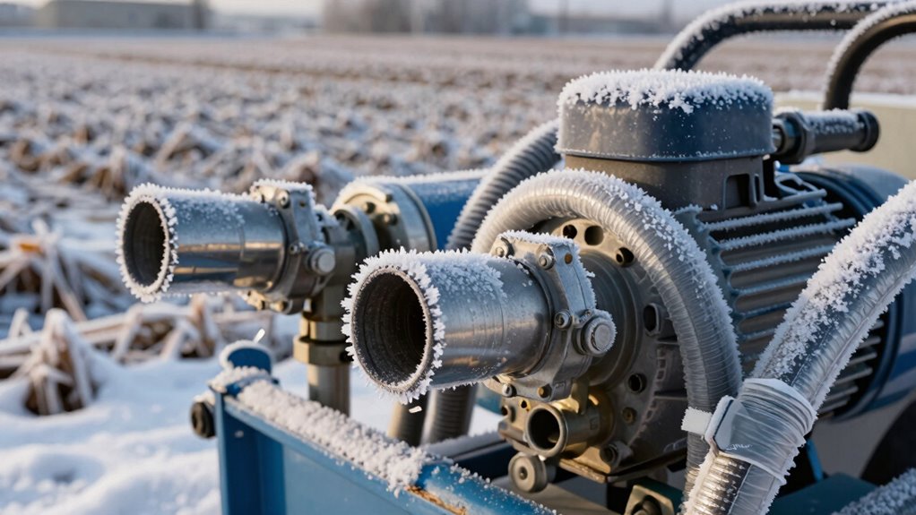 prepare equipment for cold