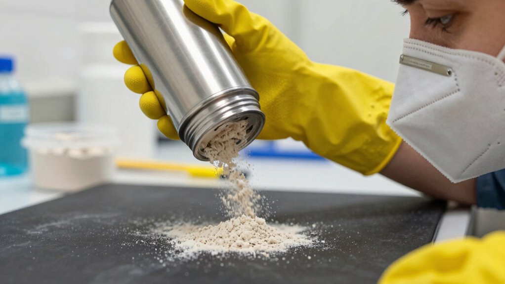 proper application and cleanup