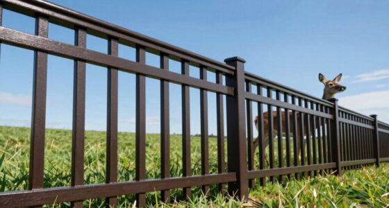 proper deer fence height