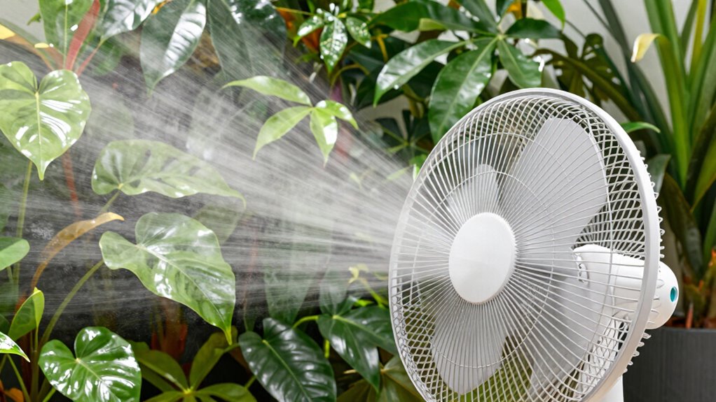 proper fan placement and oscillation