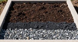 proper layered drainage system