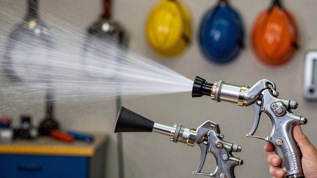 proper nozzle selection and maintenance