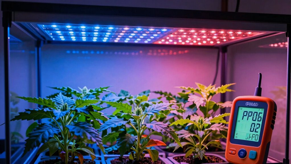 proper ppfd light management