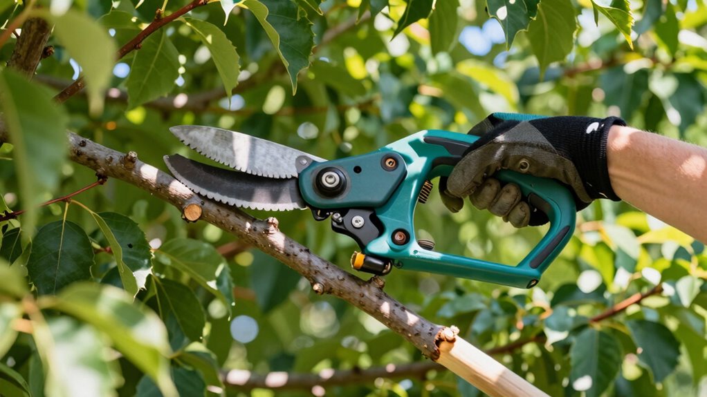proper pruning and maintenance