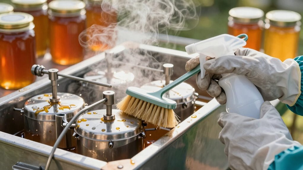 proper sanitizer use ensures honey