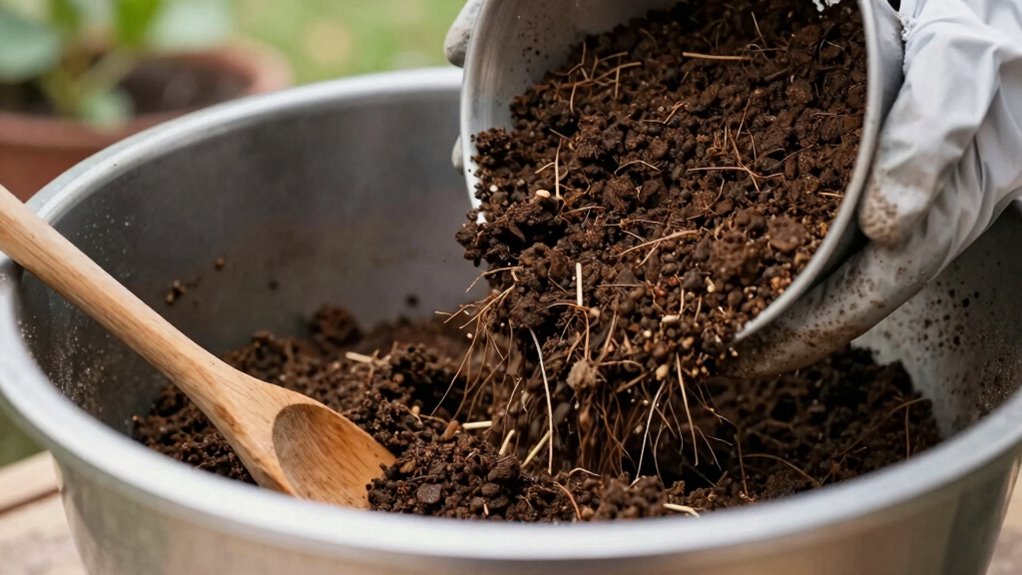 proper soil mixing techniques