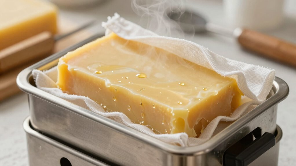 pure wax ensures quality