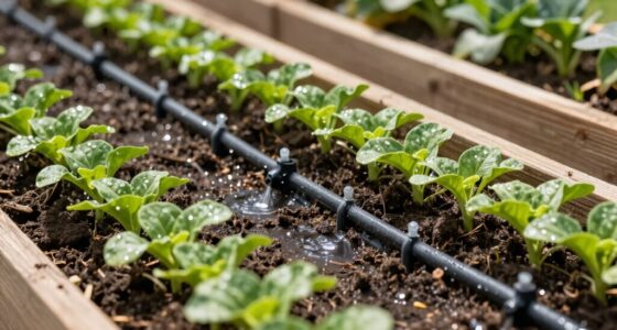 raised bed drip irrigation