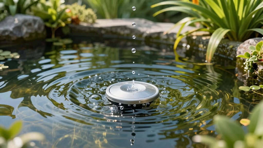 regular pond maintenance and beneficial plants