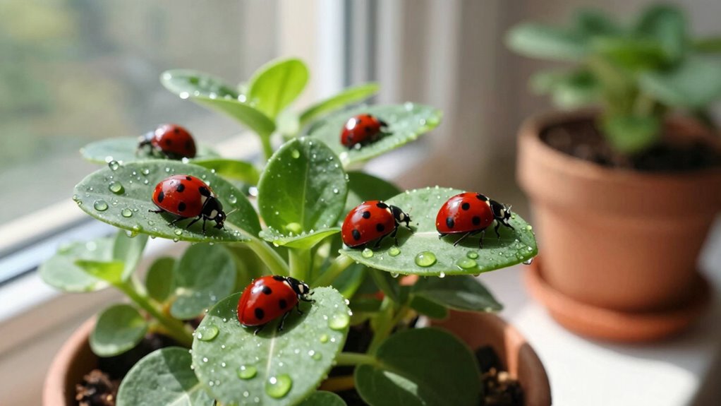 releasing beneficial indoor predators