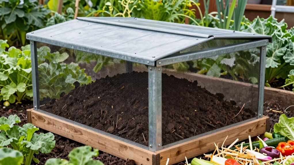 rodent resistant composting methods