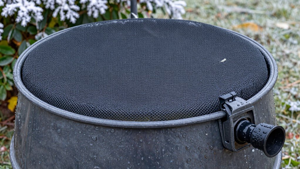 screen covers prevent debris