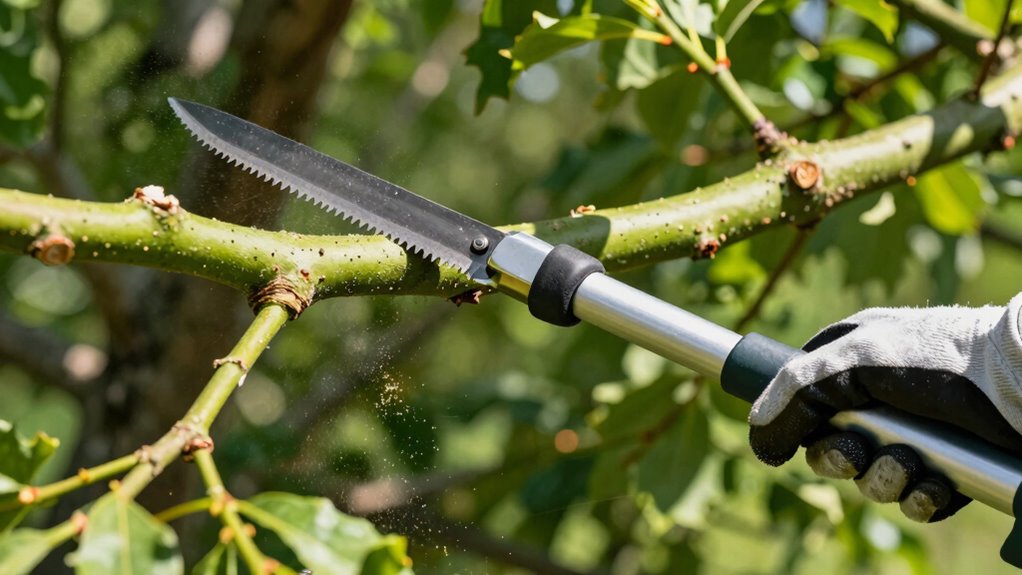 seasonal pole saw maintenance