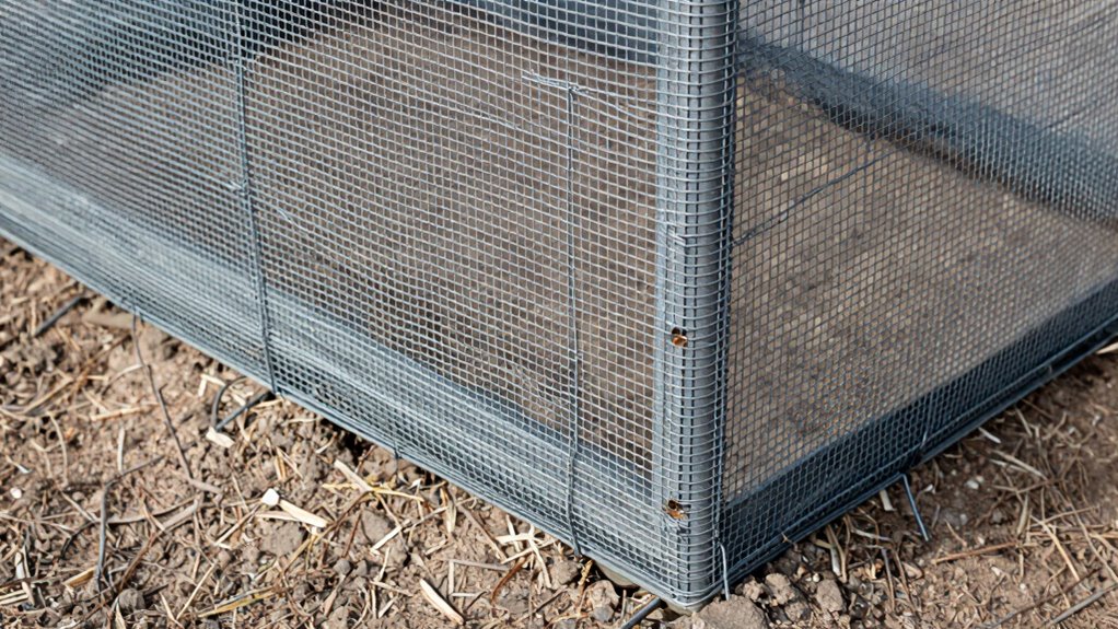 secure taut anchored barrier