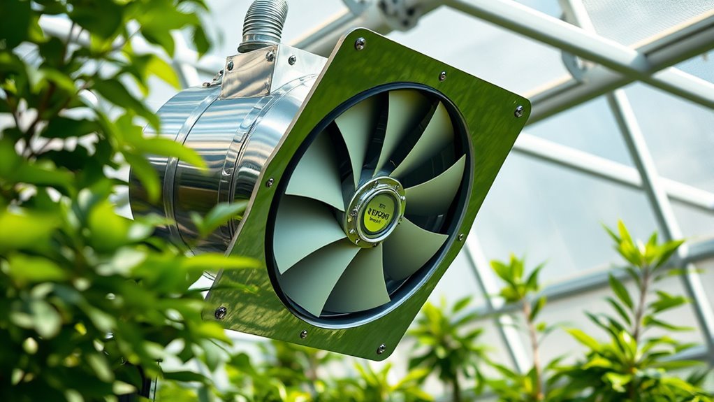 selecting optimal greenhouse fans