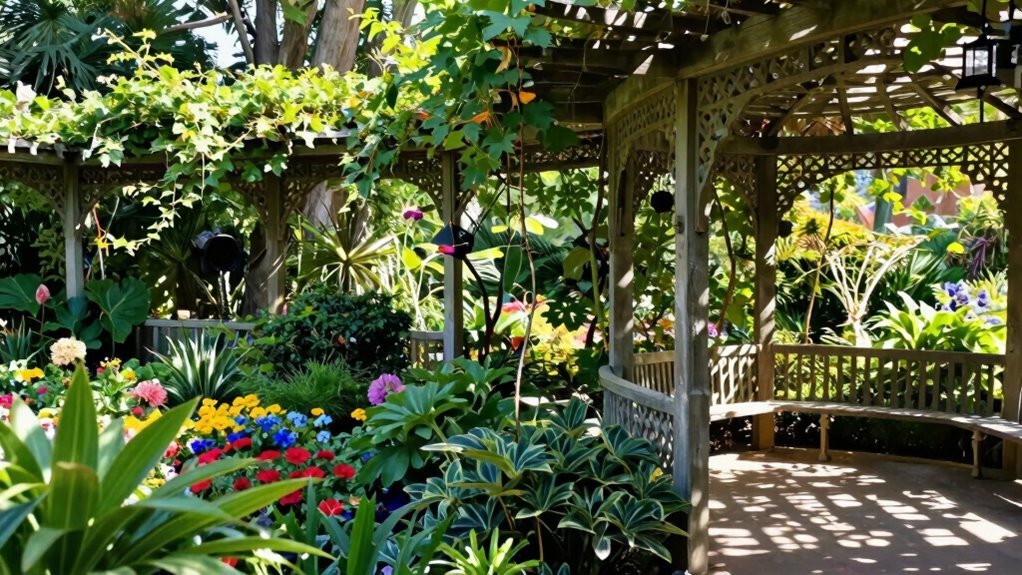 shade drought mulch group