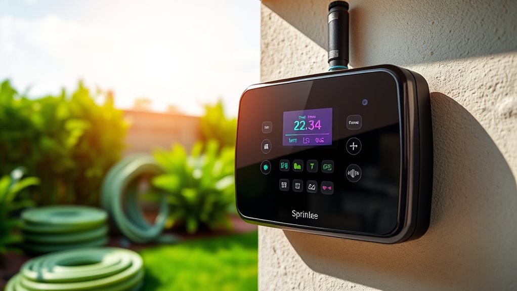 smart irrigation system features