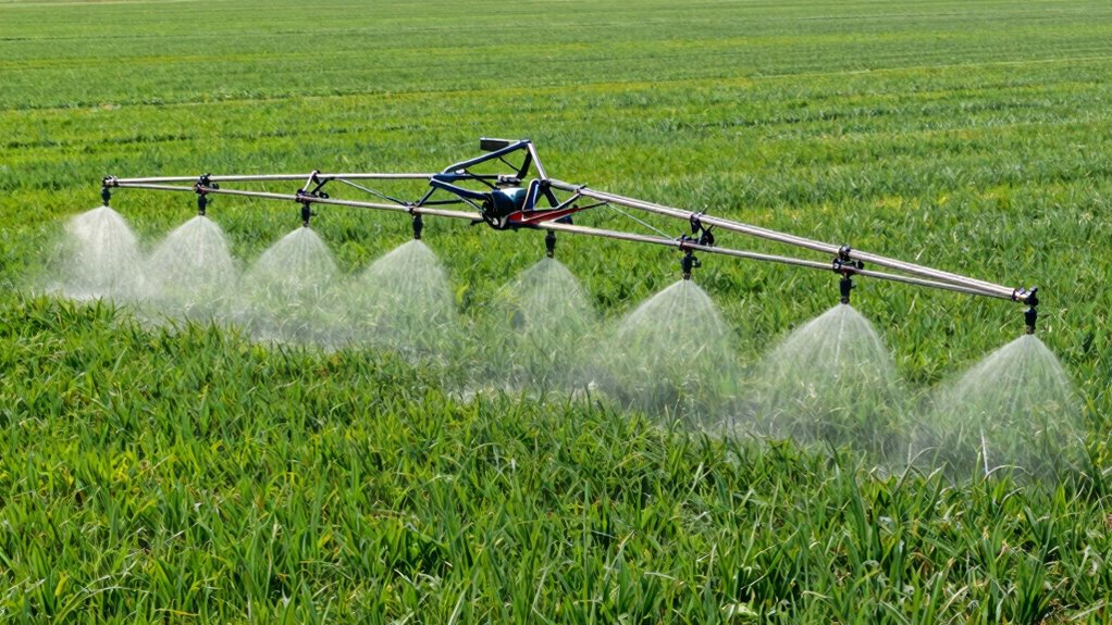 sprayer height and overlap