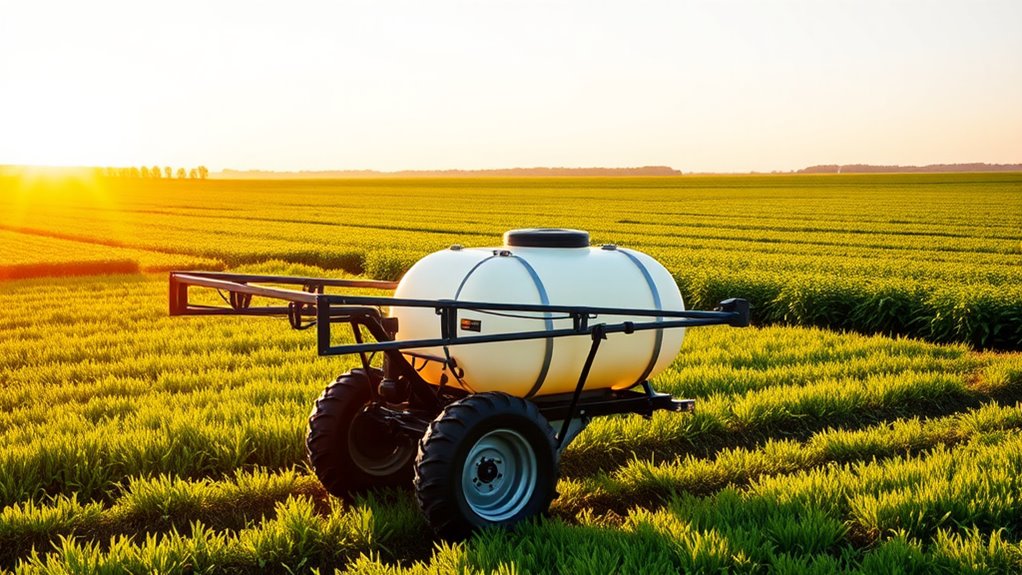 sprayer selection for acreage