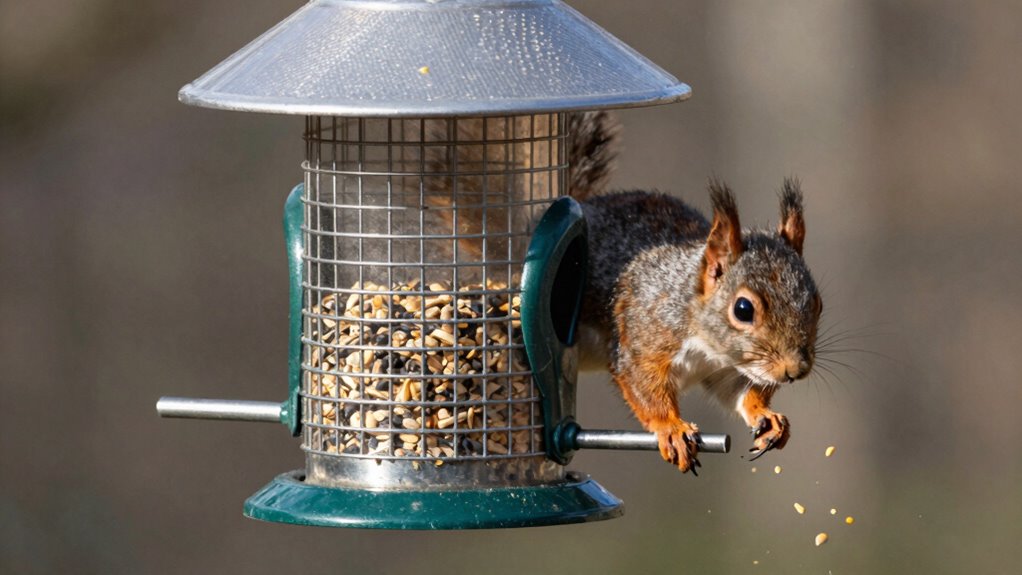 squirrel proof bird feeder designs