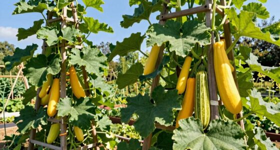 support trellises reduce disease