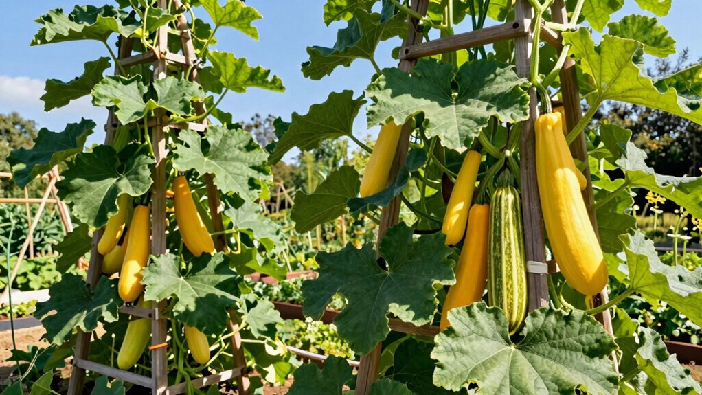 support trellises reduce disease