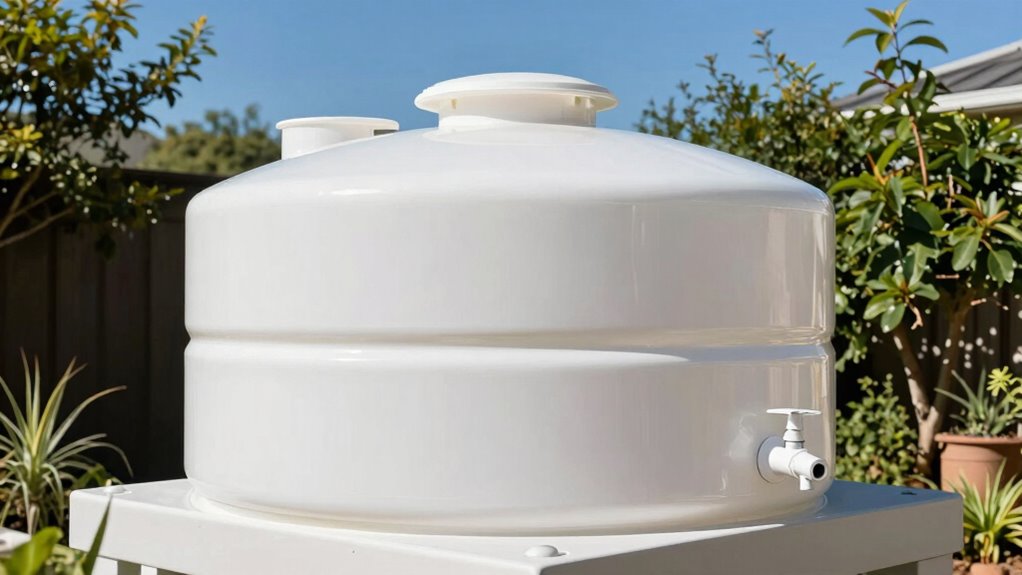 tank material and size