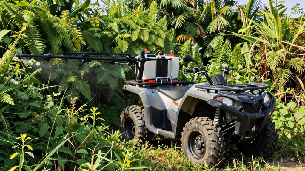 top atv sprayer boomless models