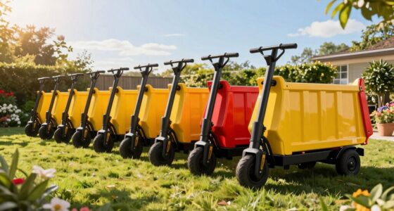 top electric dump carts